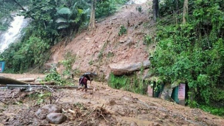 കോട്ടയത്ത് ഉരുൾപൊട്ടൽ: ആളപായമില്ല