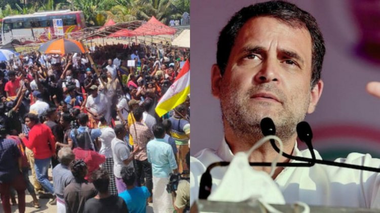 വിഴിഞ്ഞം സമരം; സമരസമിതി രാഹുൽ ഗാന്ധിയുമായി കൂടിക്കാഴ്ച നടത്തി