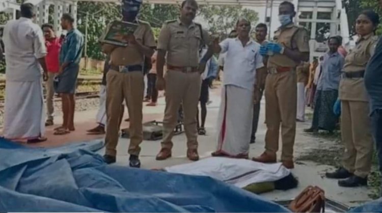 കൊല്ലം ആവണീശ്വരം റെയിൽവേ സ്റ്റേഷനിൽ ട്രെയിനിടിച്ച് രണ്ടു പേർ മരിച്ചു