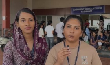 മെഡിക്കൽ കോളേജിൽ വിദ്യാർഥിനികൾക്ക് ദുരിതം; കണ്ണീരണിഞ്ഞ് കൈകൂപ്പി ഭാവി ഡോക്ടർമാർ